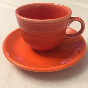 (GIFTED) Fiesta Teacup Set (Orange)